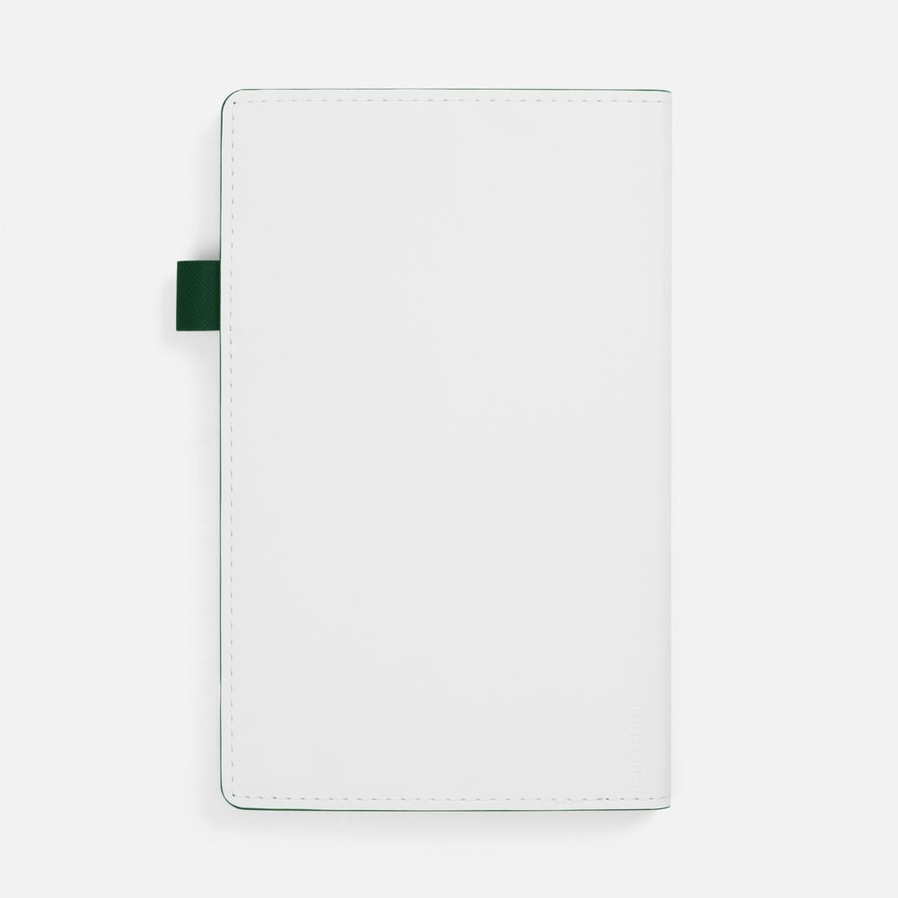 Ежедневник White Shall, недатированный, бело-зеленый (Изображение 2)