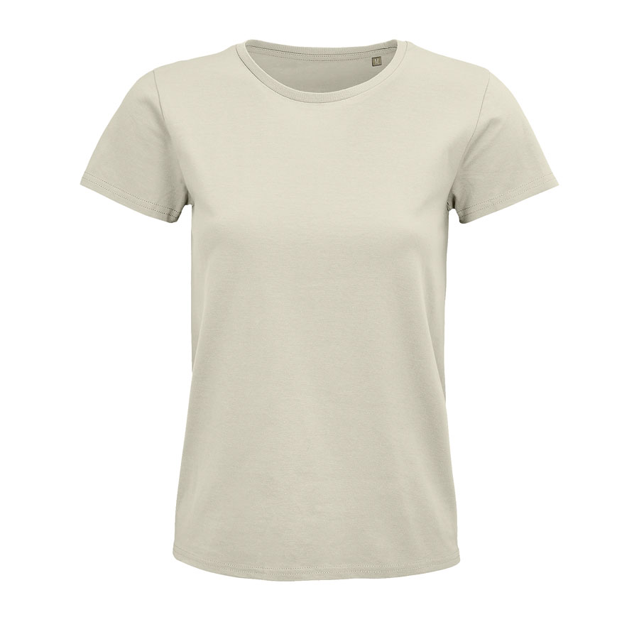 Футболка женская "PIONEER WOMEN", бежевый, XL, 100% органический хлопок, 180 г/м2 (Изображение 1)