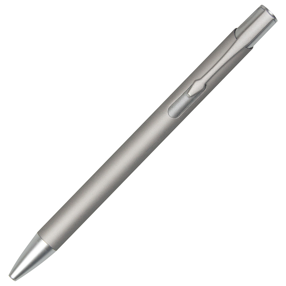Ручка шариковая Legend Soft Touch Monochrome Requis, серая (Изображение 2)