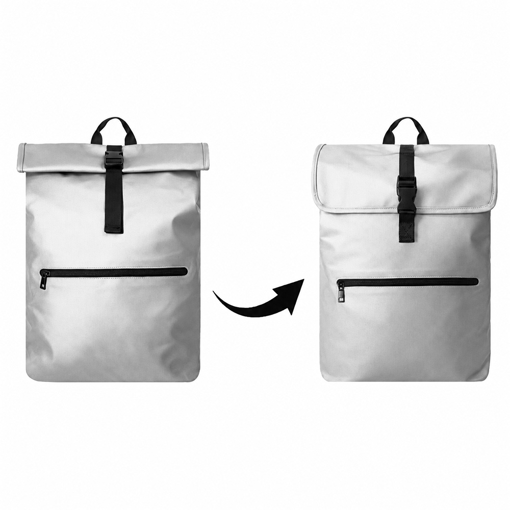 Рюкзак SKYPACK, Серебряный (Изображение 4)