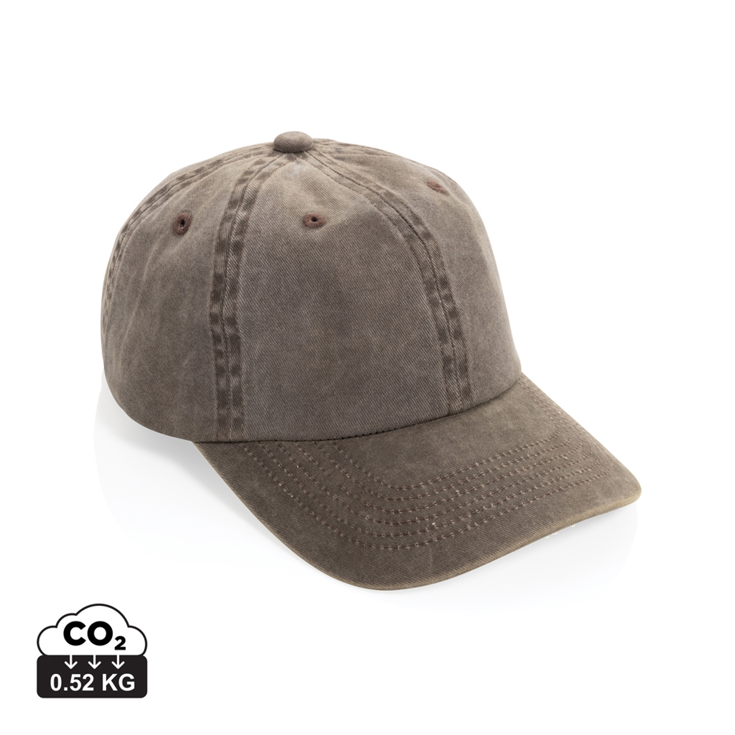 Бейсболка BEAU AWARE™ из хлопковой саржи, 6 клиньев, 270 г/м² (Изображение 8)