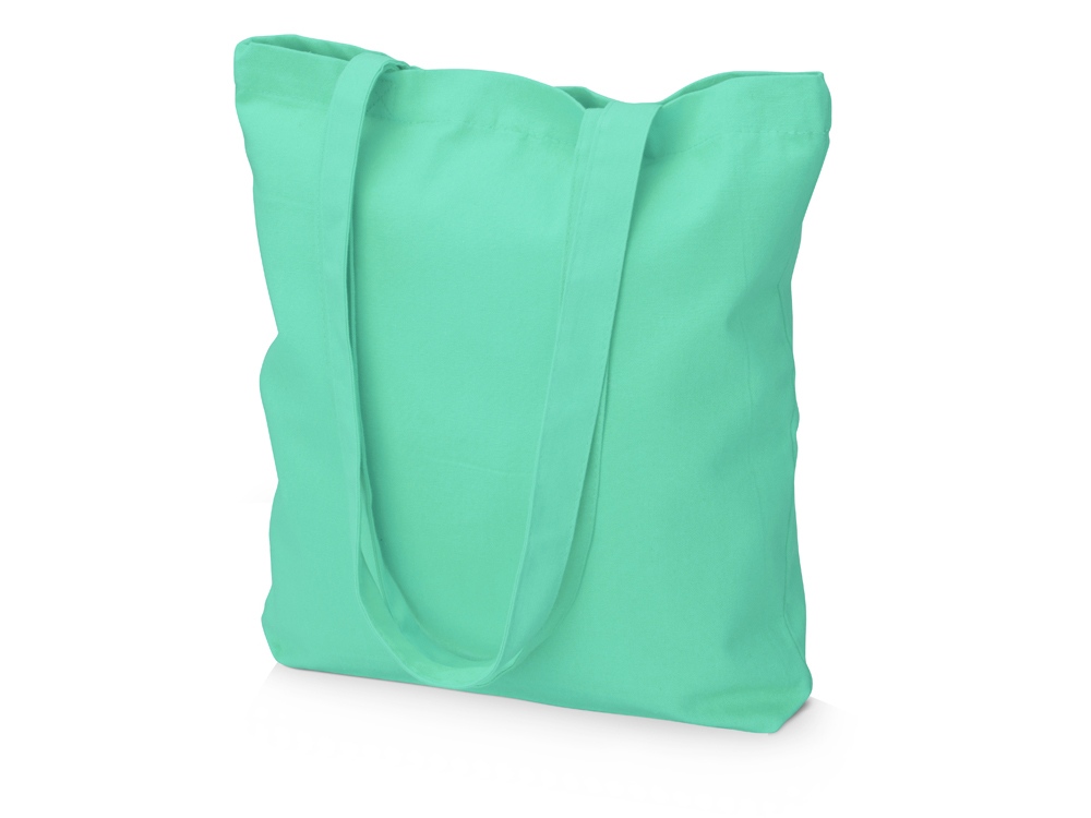 Сумка из плотного хлопка Carryme 220, 220 г/м2 (мятный)  (Изображение 1)