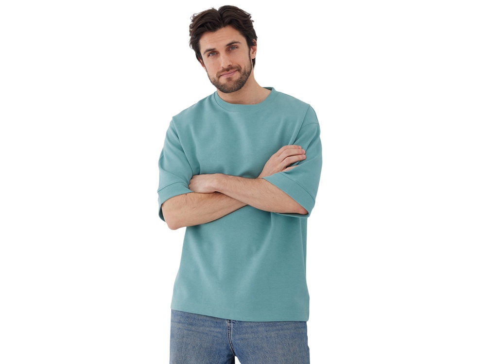 Футболка Gamma.01 мужская (бирюзовый) 2XL (Изображение 14)