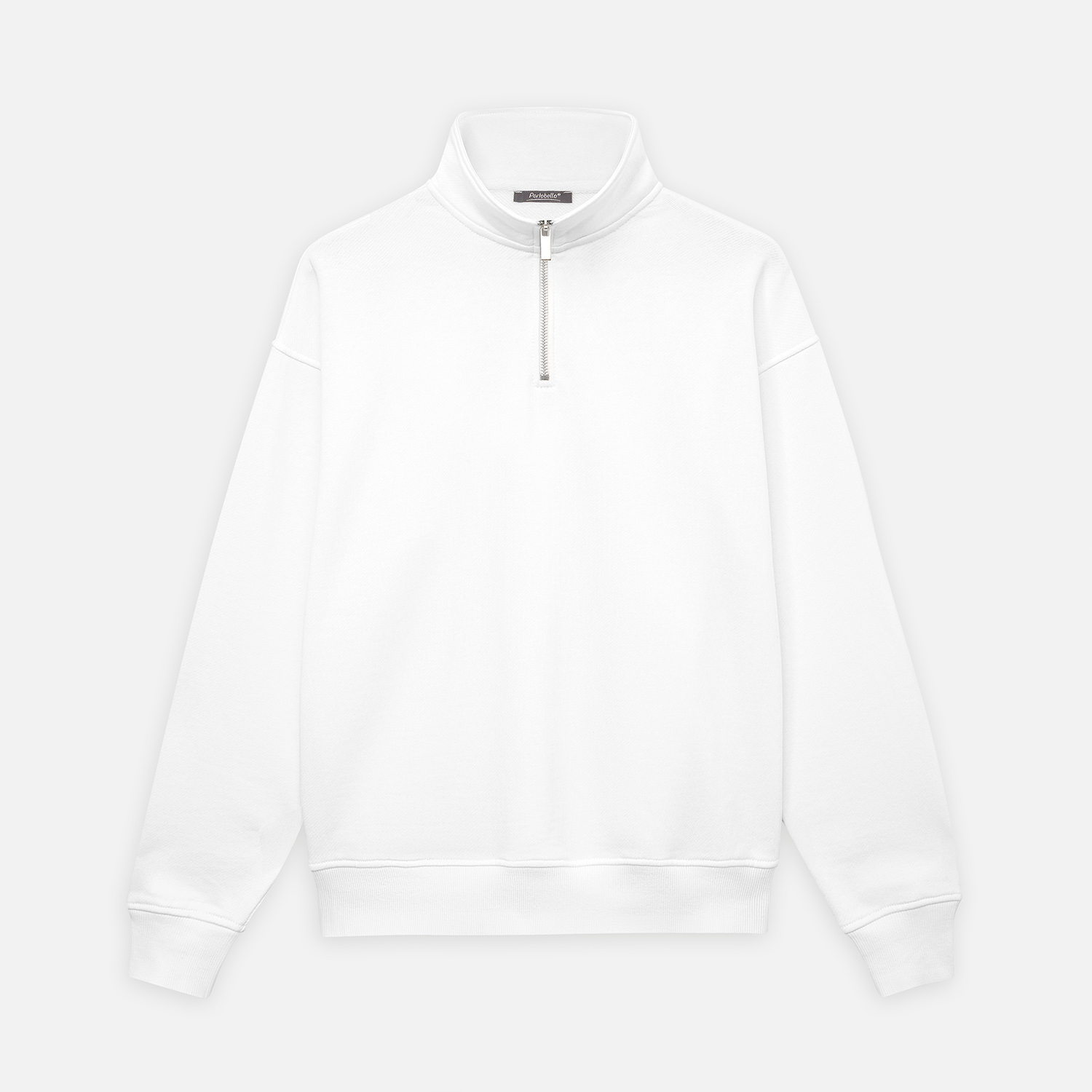 Толстовка на молнии унисекс Флоу (Flow), белая, размер 5XL/6XL (Изображение 8)