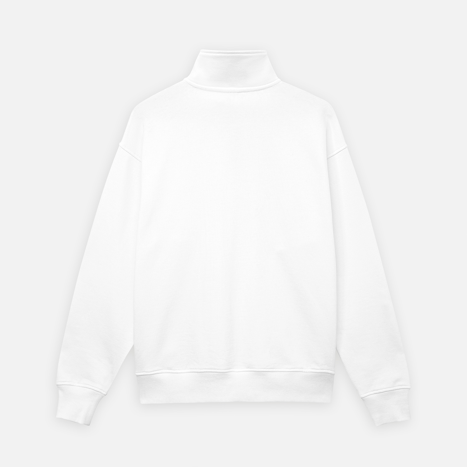 Толстовка на молнии унисекс Флоу (Flow), белая, размер 5XL/6XL (Изображение 10)
