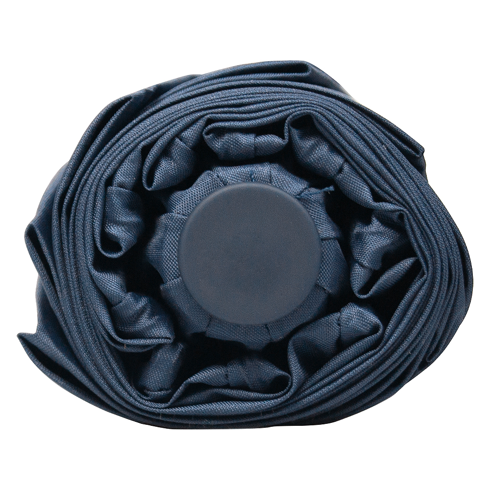 Зонт складной автоматический, Forest Lotus, диаметр 100 см, радиус 23 дюйма, 9 панелей, в подарочной коробке, темно-синий (Изображение 10)