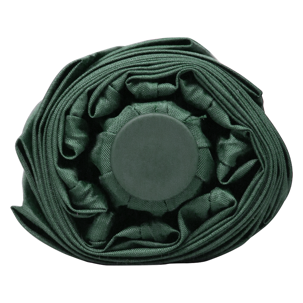 Зонт складной автоматический, Forest Lotus, диаметр 100 см, радиус 23 дюйма, 9 панелей, в подарочной коробке, зеленый (Изображение 10)