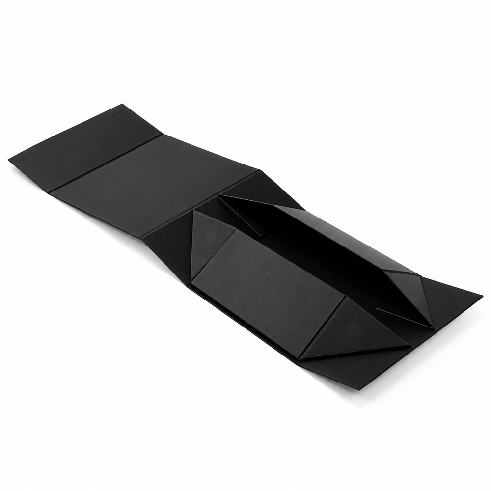 Складная коробка FlipTop 2 (27×22×9,5 см), черный (Изображение 5)