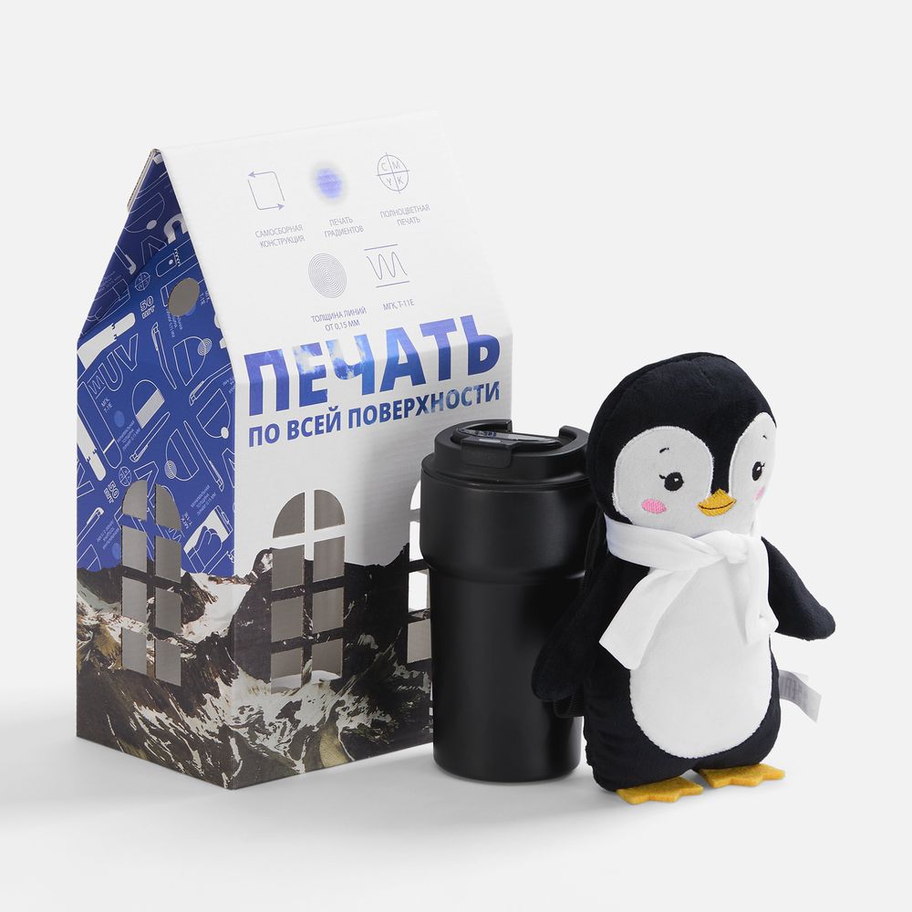 Коробка «Домик», L, с печатью на заказ (Изображение 2)