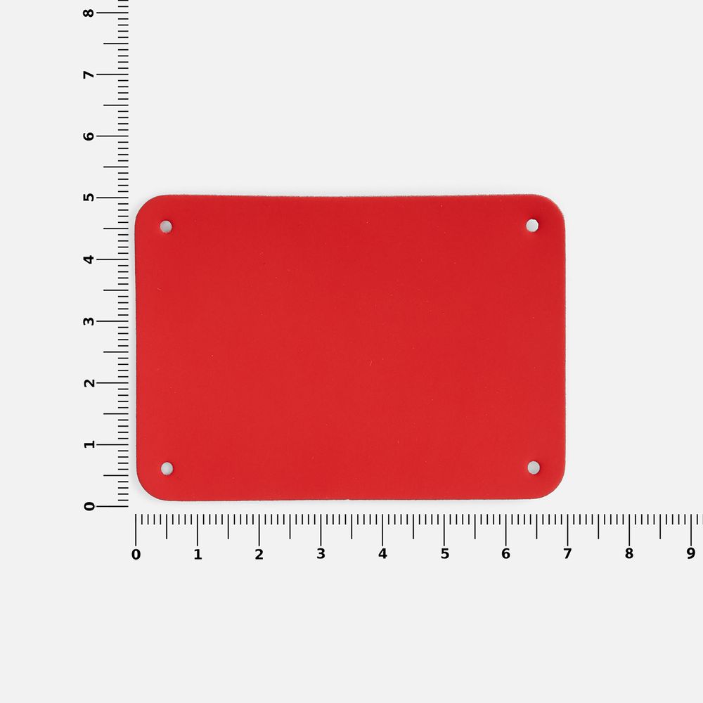Лейбл Eta Soft Touch, XL, красный (Изображение 2)