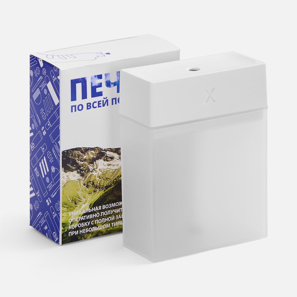 Коробка с полноцветной печатью для увлажнителя Air Square (Изображение 2)