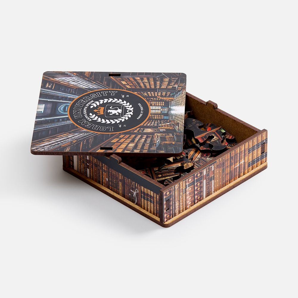 Деревянный пазл в шкатулке PuzzleBox на заказ (Изображение 4)