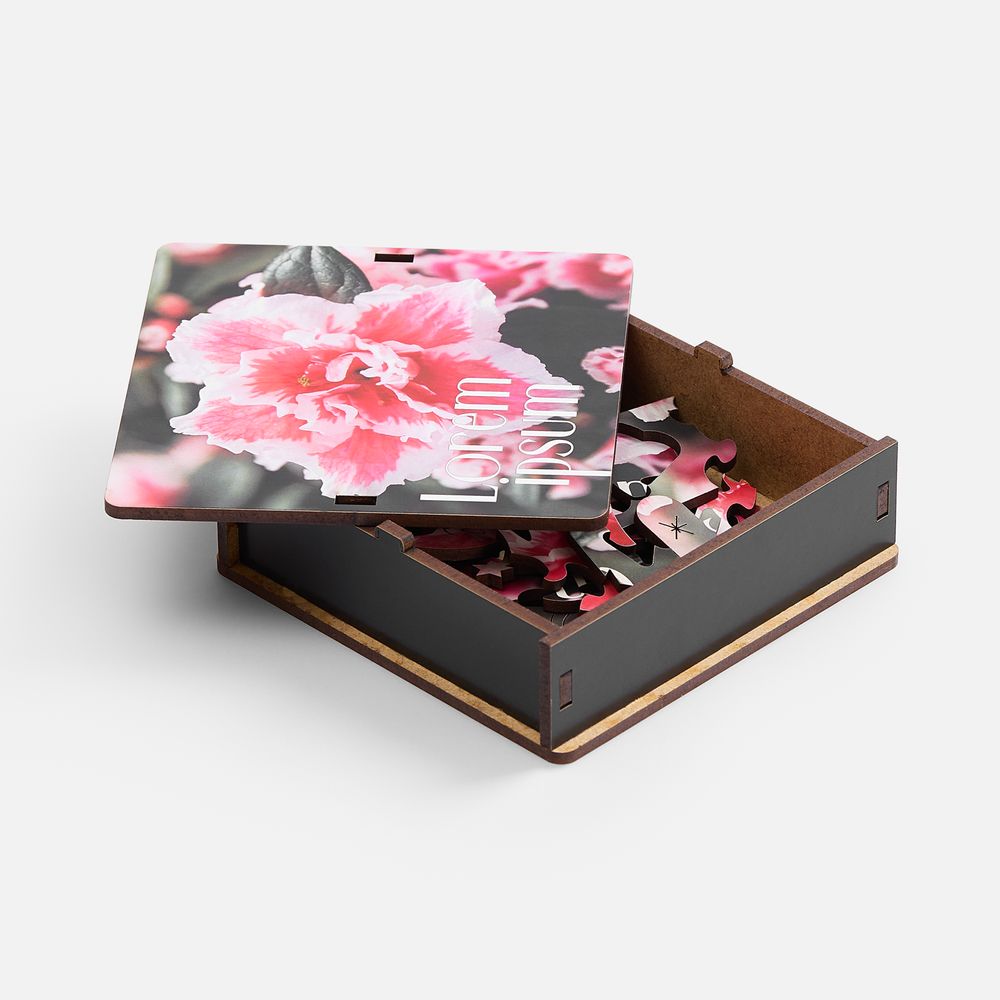Деревянный пазл в шкатулке PuzzleBox на заказ (Изображение 7)