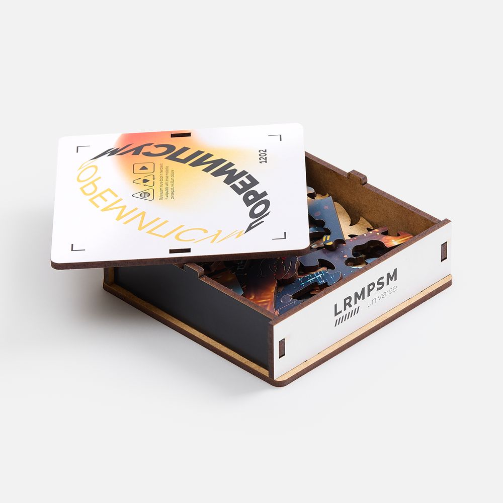 Деревянный пазл в шкатулке PuzzleBox на заказ (Изображение 10)