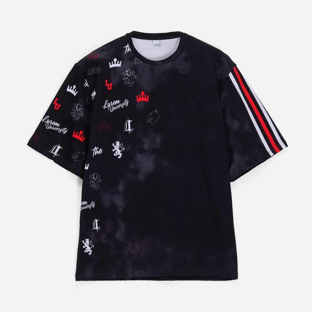 Футболка оверсайз Originelli Terry с полной запечаткой на заказ (Изображение 1)
