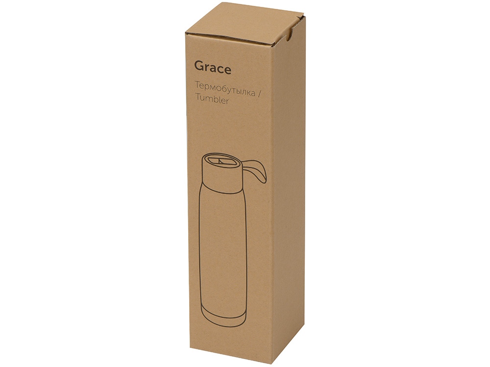 Термобутылка «Grace», 320 мл (белый) (Изображение 13)