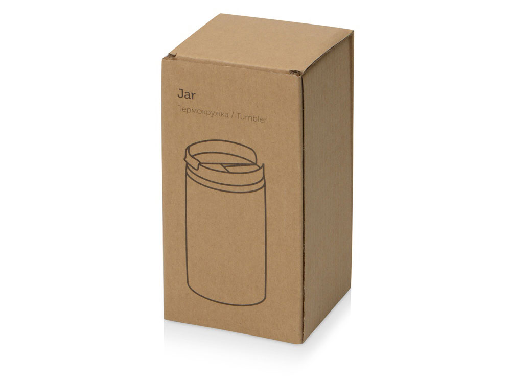 Термокружка «Jar» (голубой) (Изображение 4)