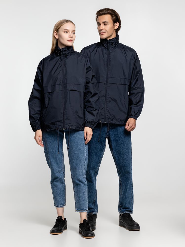 Ветровка из нейлона Surf 210, темно-синяя (navy), размер XS (Изображение 14)