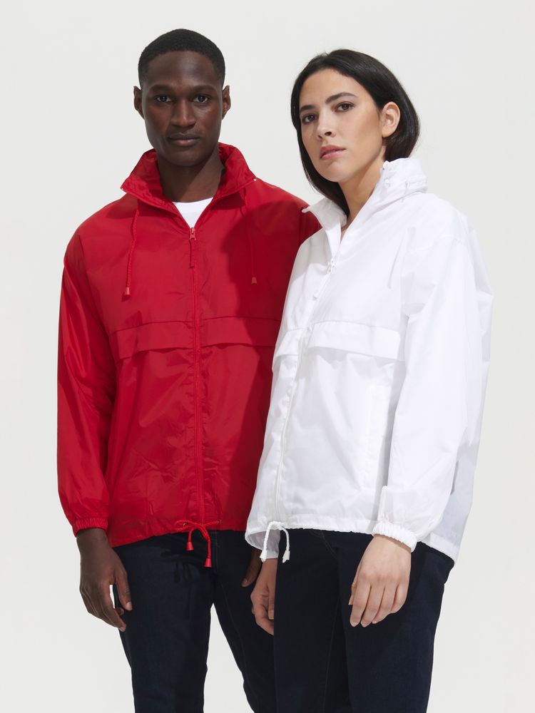 Ветровка из нейлона Surf 210, зеленая, размер XS (Изображение 9)