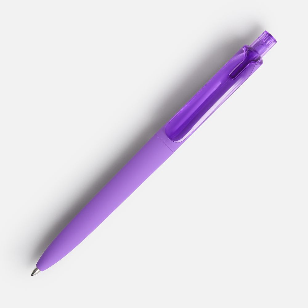 Ручка шариковая Prodir DS8 PRR-T Soft Touch, фиолетовая (Изображение 2)