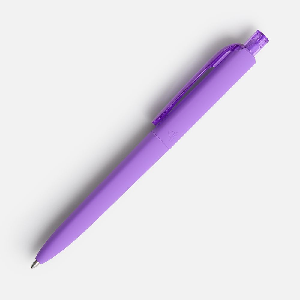 Ручка шариковая Prodir DS8 PRR-T Soft Touch, фиолетовая (Изображение 3)