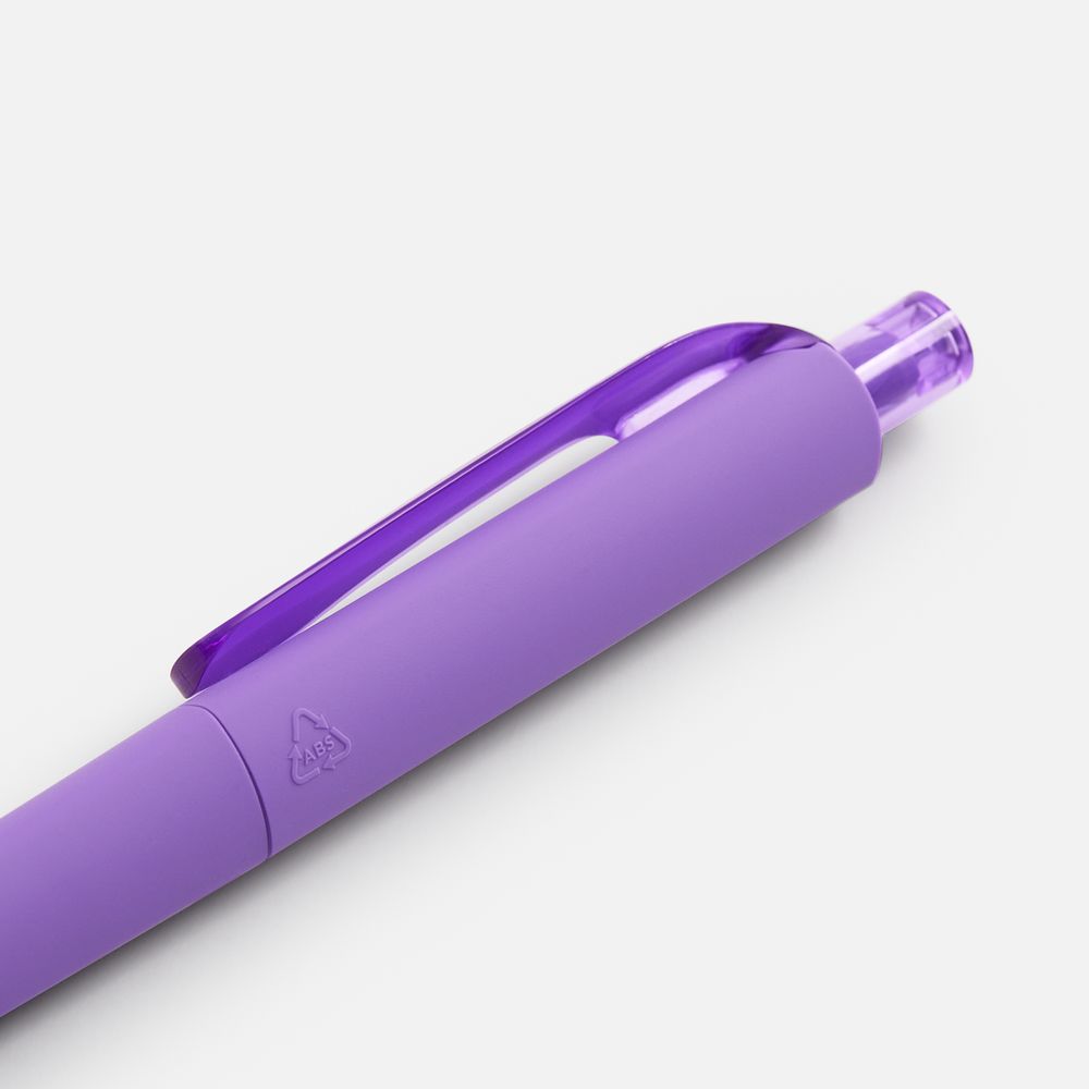 Ручка шариковая Prodir DS8 PRR-T Soft Touch, фиолетовая (Изображение 4)