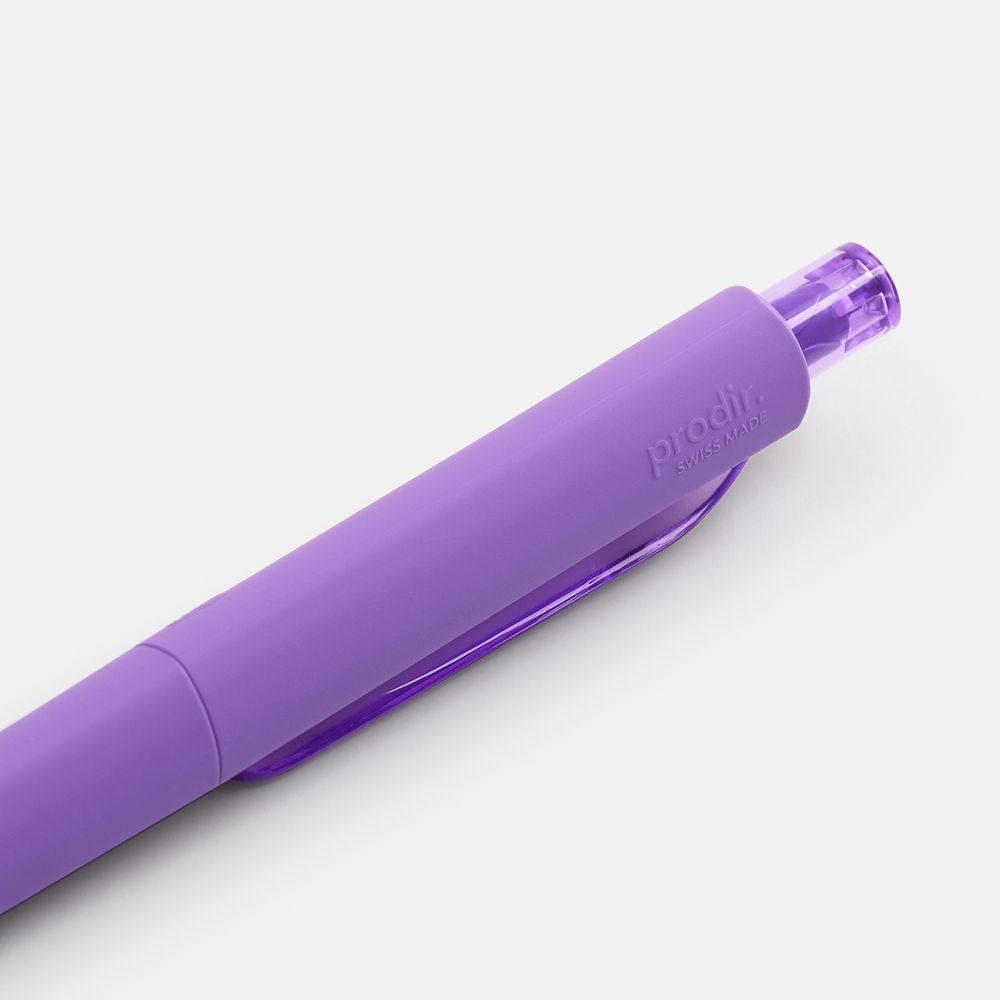 Ручка шариковая Prodir DS8 PRR-T Soft Touch, фиолетовая (Изображение 5)