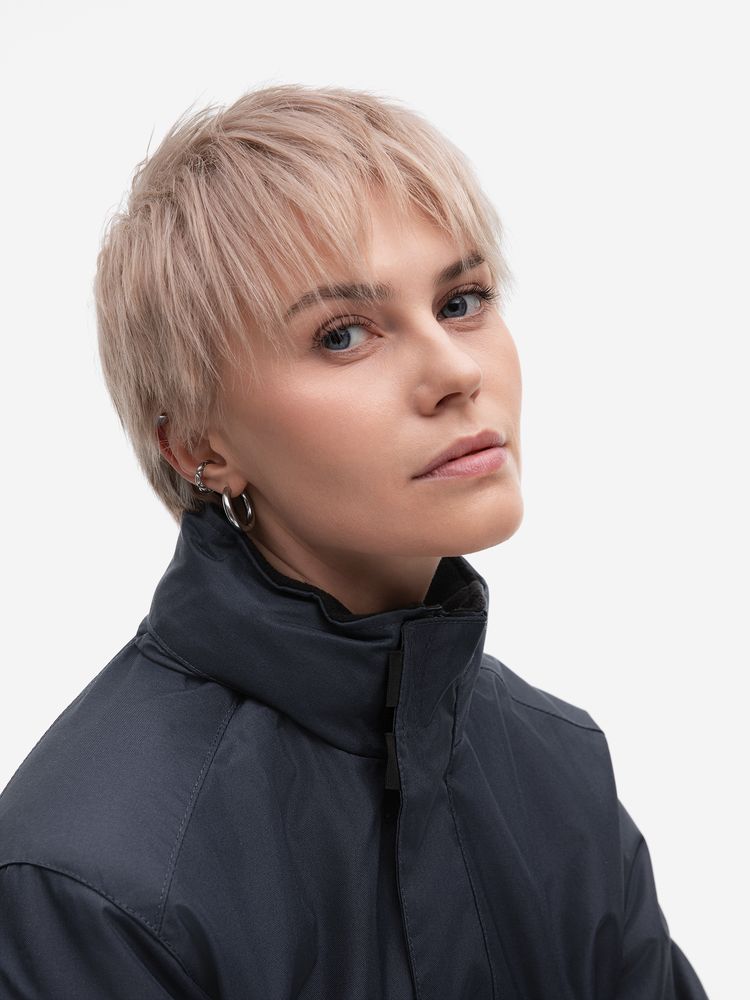 Куртка на стеганой подкладке Robyn темно-синяя, размер L (Изображение 15)