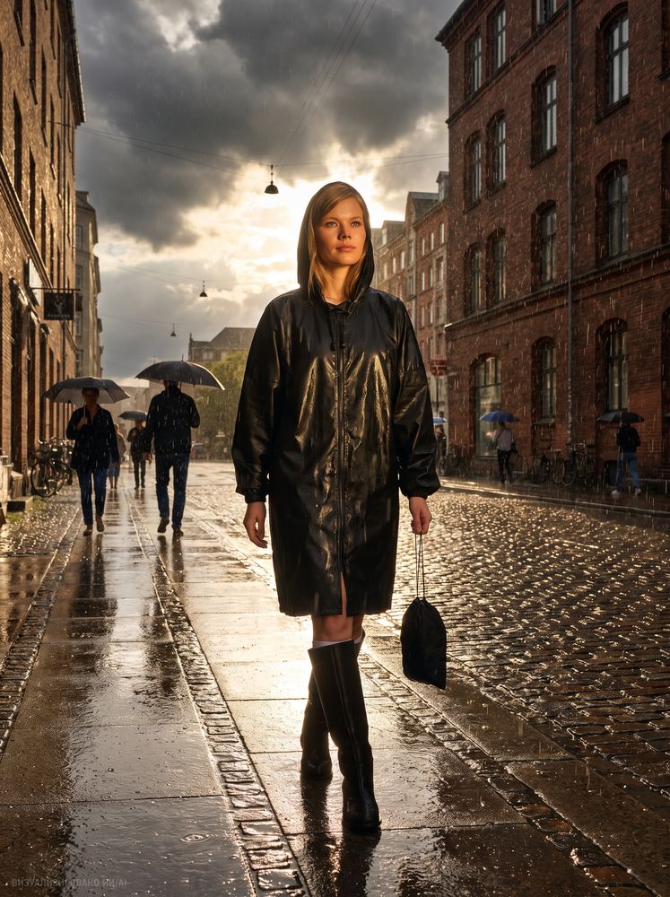 Дождевик Rainman Zip, черный, размер 4XL (Изображение 13)