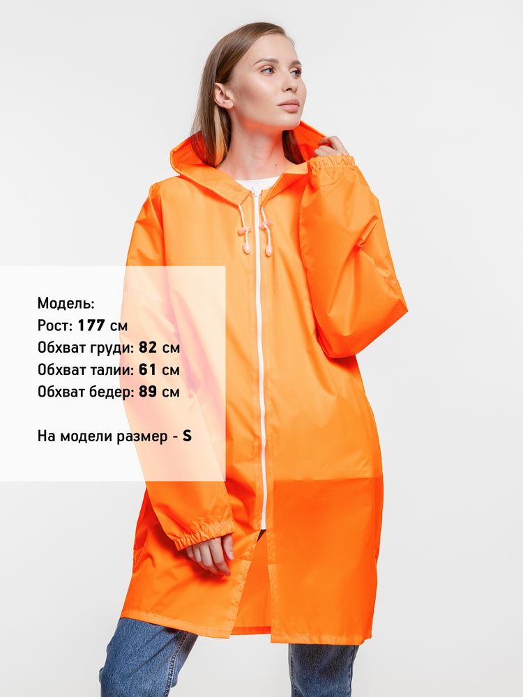 Дождевик Rainman Zip, оранжевый неон, размер 4XL (Изображение 8)