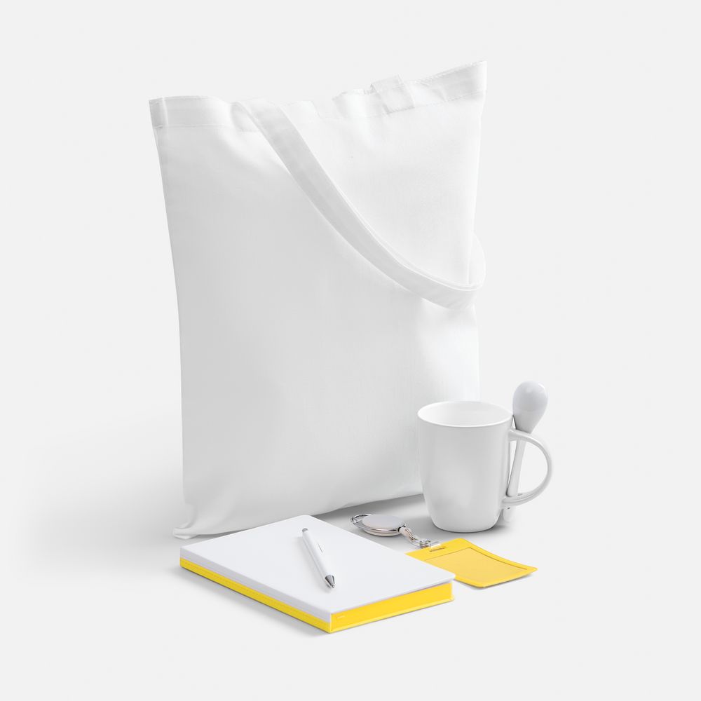 Набор Welcome Pack, желтый с белым (Изображение 1)