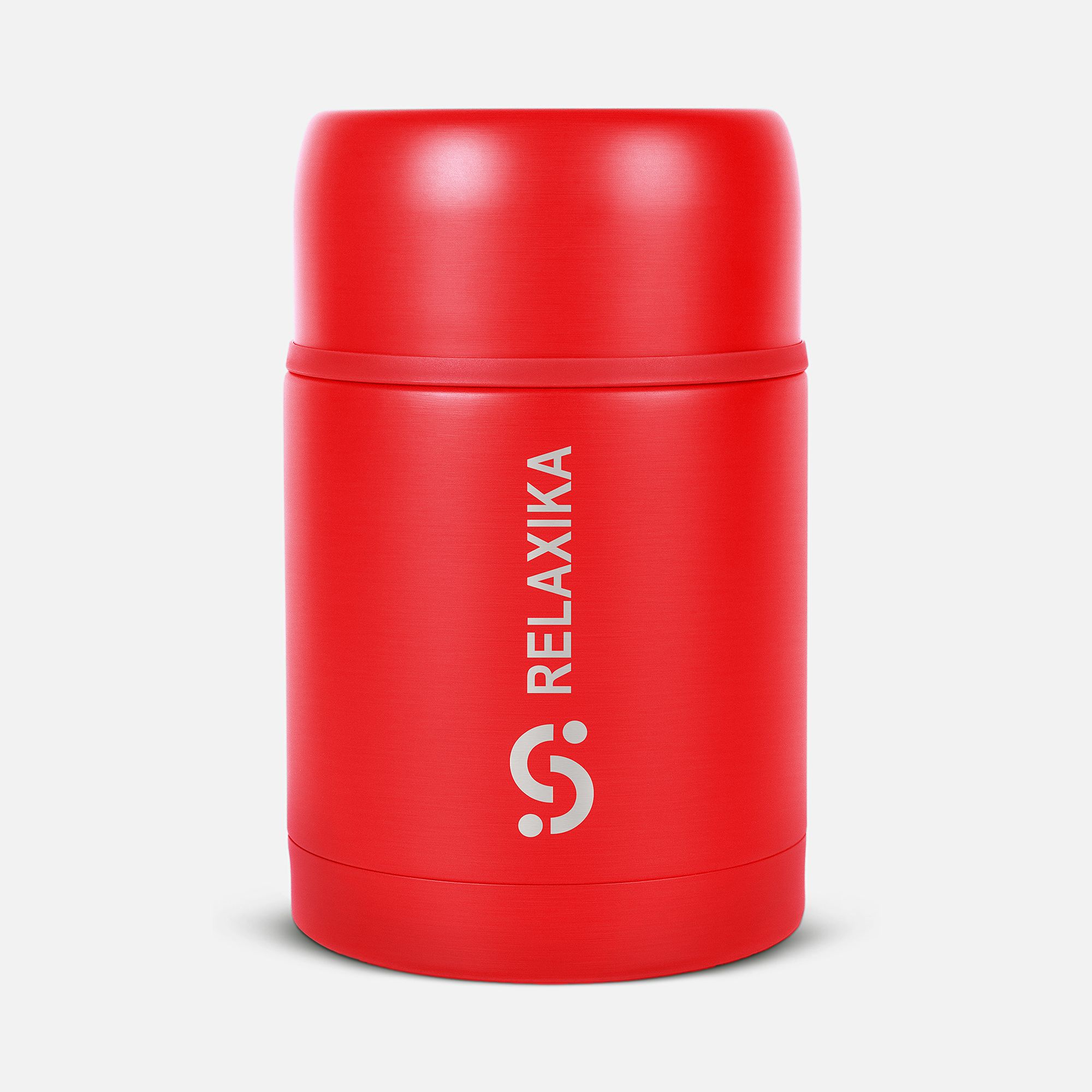 Термос для еды Relaxika 700, красный (Изображение 1)