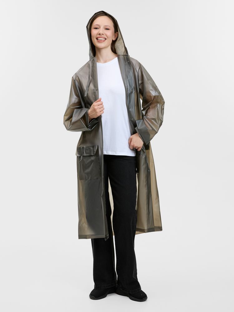 Дождевик RainDrop, серый, размер XS/S (Изображение 13)