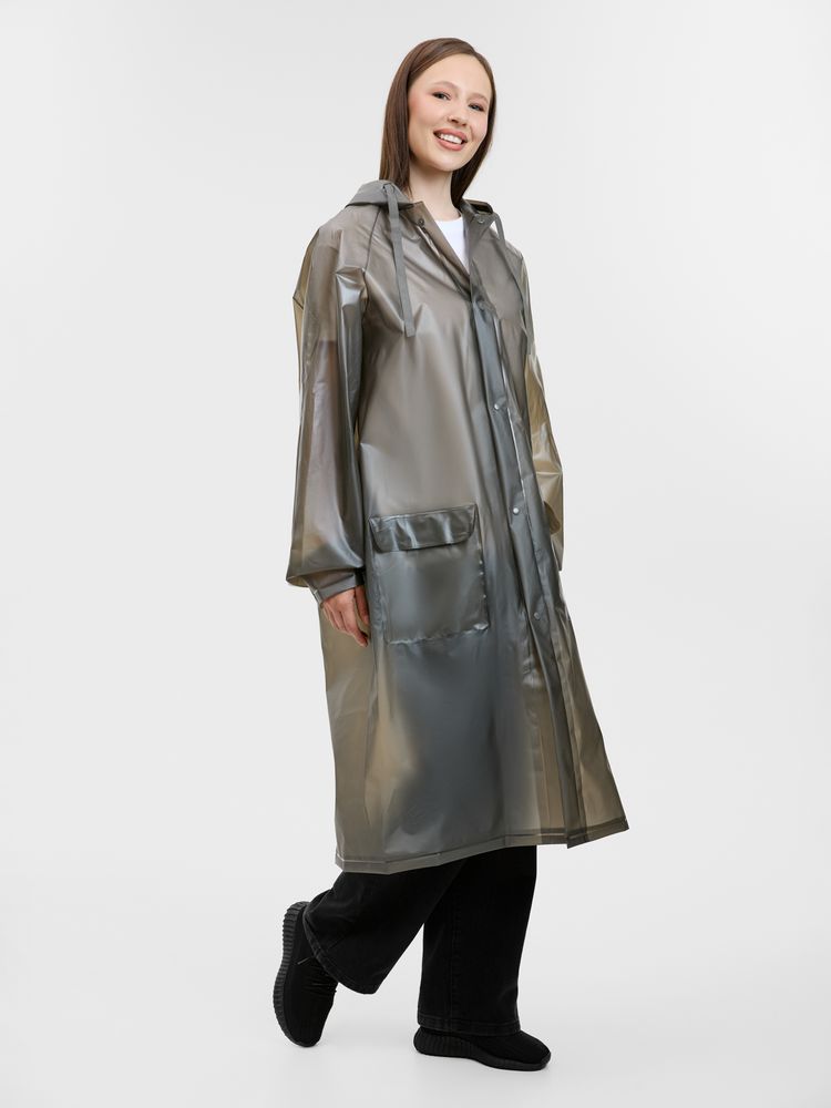 Дождевик RainDrop, серый, размер XS/S (Изображение 14)