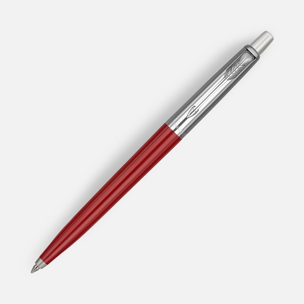 Ручка шариковая Parker Jotter Originals Red CT, красная (Изображение 2)