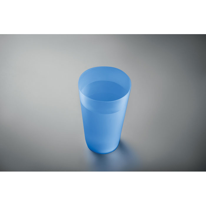 Reusable event cup 500ml (прозрачно-голубой) (Изображение 2)