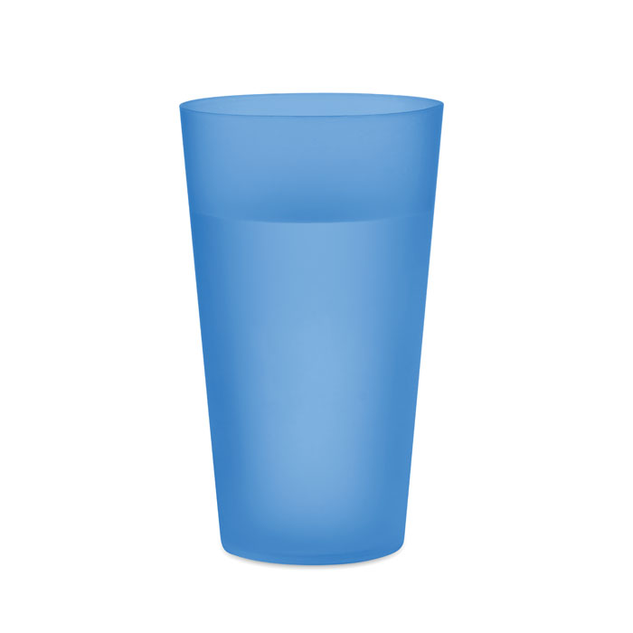 Reusable event cup 500ml (прозрачно-голубой) (Изображение 3)