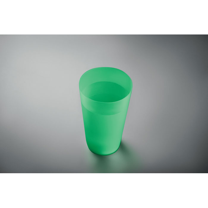 Reusable event cup 500ml (прозрачно-зеленый) (Изображение 2)