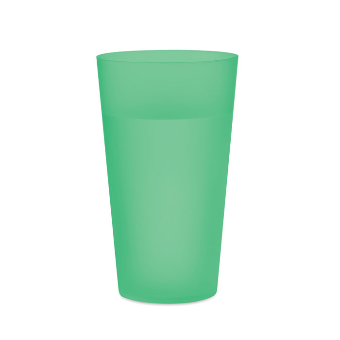 Reusable event cup 500ml (прозрачно-зеленый) (Изображение 3)