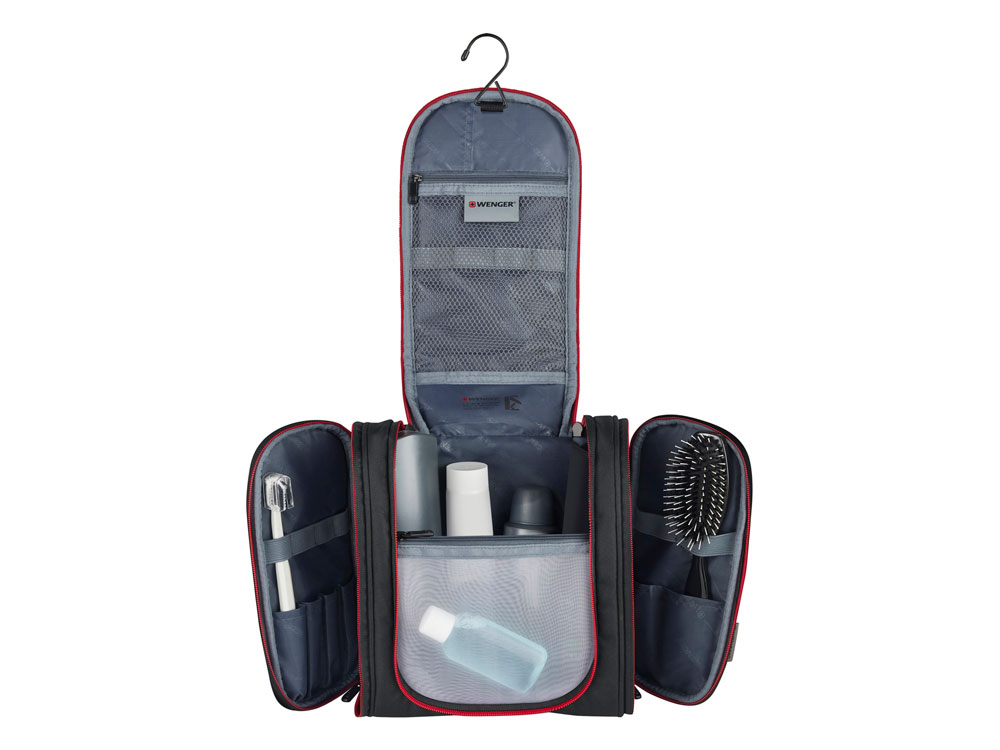 Несессер «Hanging Toiletry Kit» (черный) (Изображение 4)