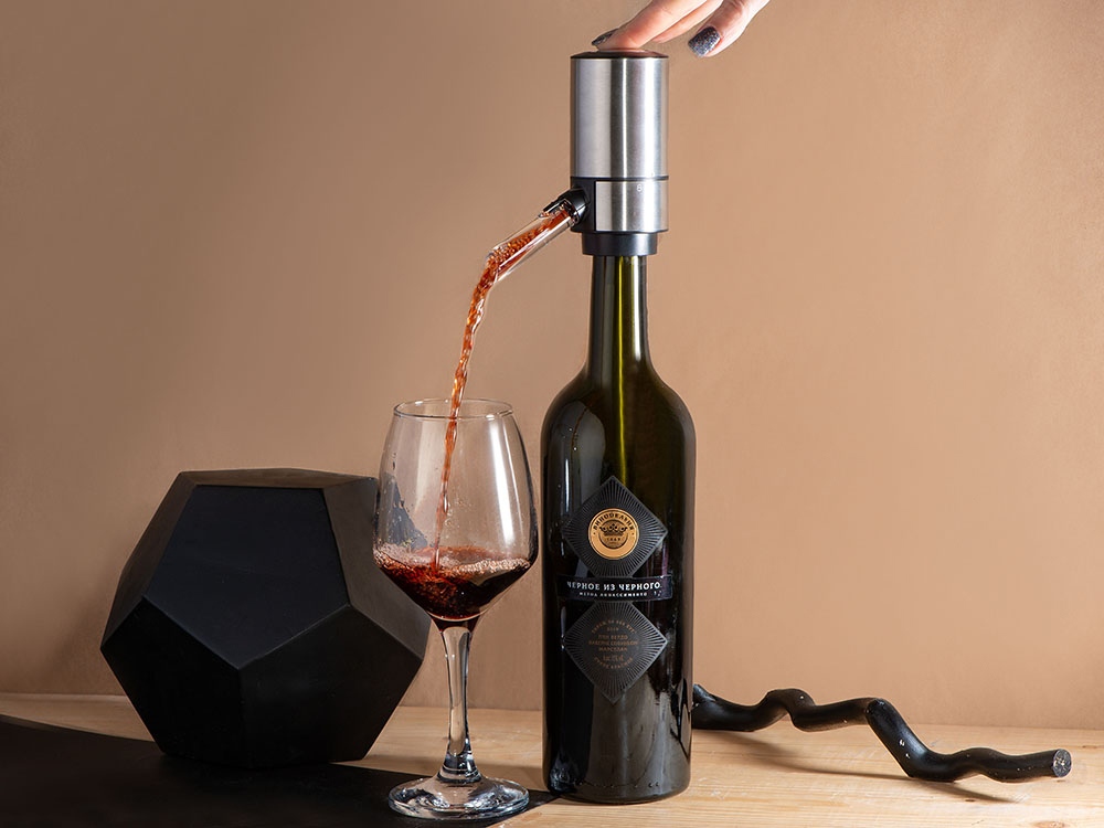 Электрический аэратор-диспенсер для вина «Wine delight» (Изображение 19)