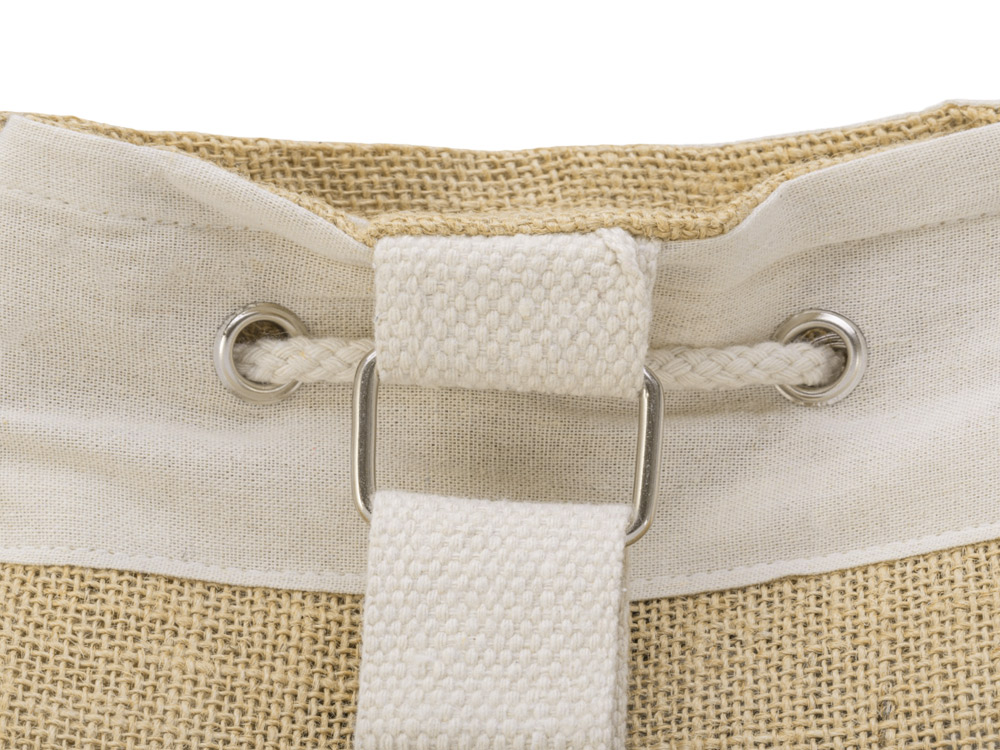 Рюкзак Jute из джута на одной лямке (Изображение 8)