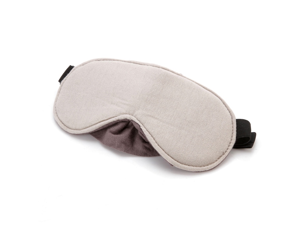Маска для глаз «Luxury Eye Mask» (бежевый) (Изображение 1)