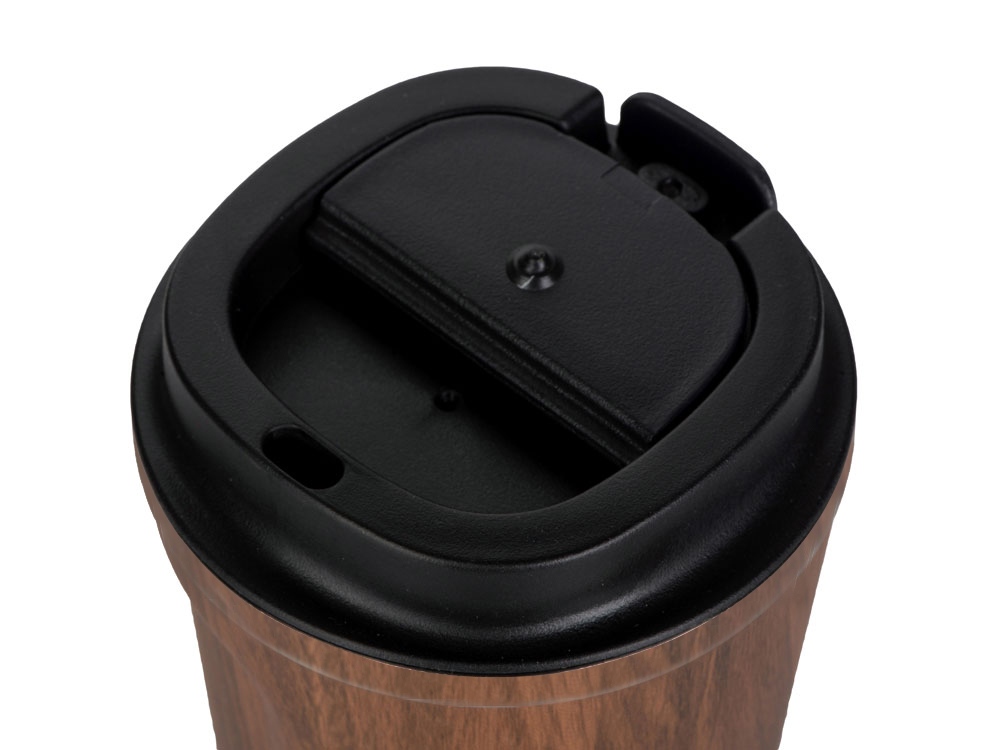 Термокружка «CAFÉ COMPACT» (дерево) (Изображение 4)