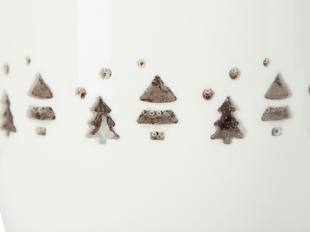 Кружка с прозрачной глазурью «Twinkling Trees» (Изображение 8)