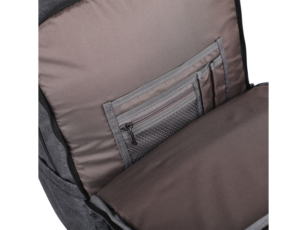 Рюкзак Backpack для ноутбука 17" (темно-серый) (Изображение 5)
