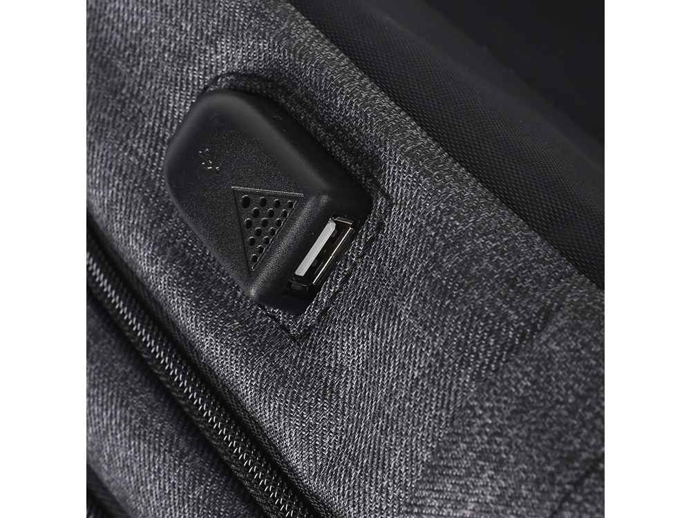 Рюкзак Backpack для ноутбука 14" (темно-серый) (Изображение 5)
