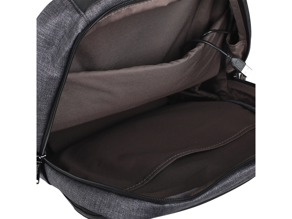Рюкзак Backpack для ноутбука 14" (темно-серый) (Изображение 7)