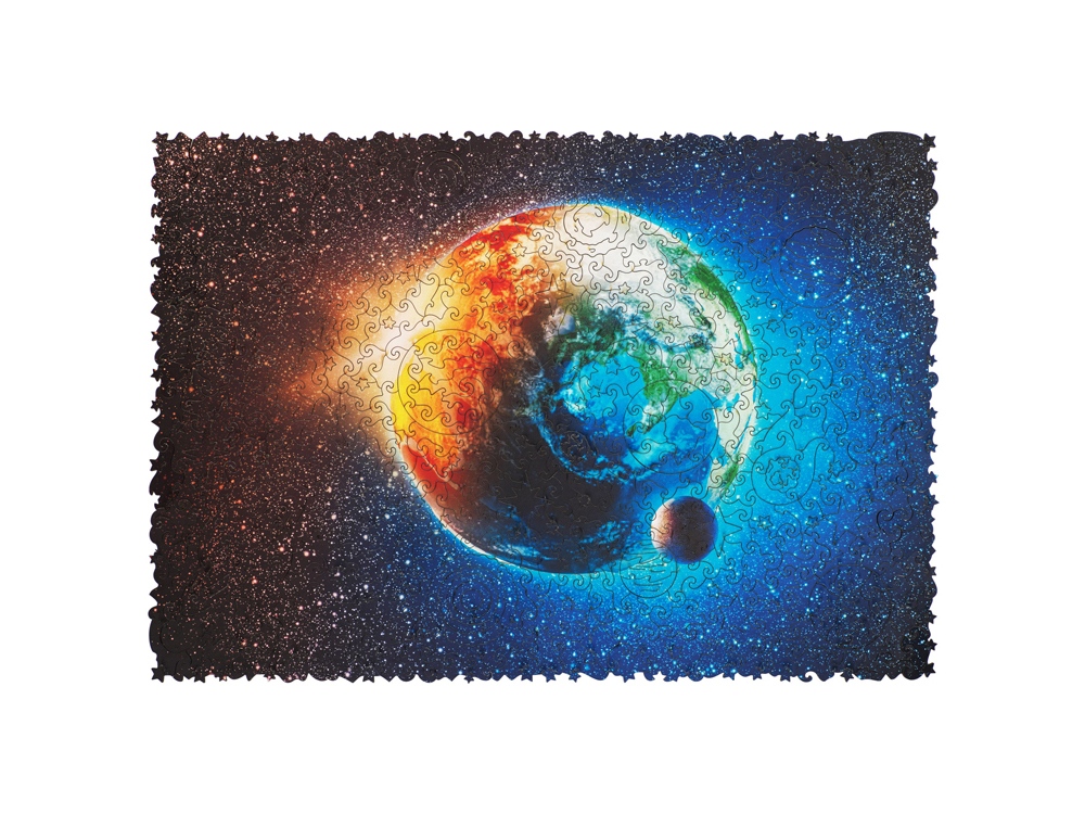 Деревянный пазл «Earth» (Изображение 1)