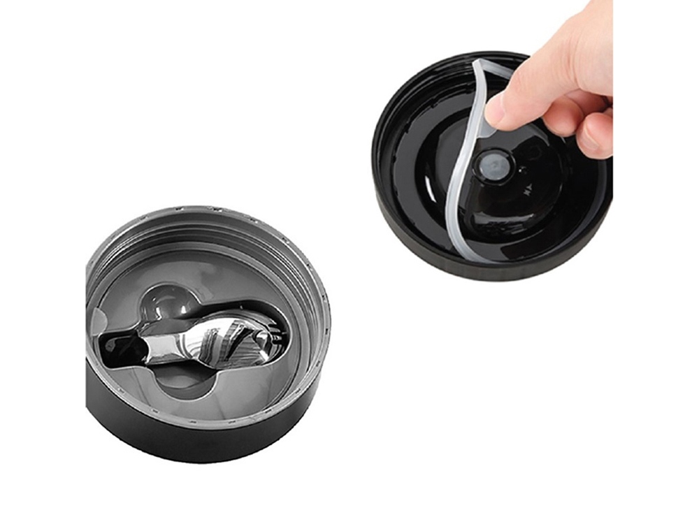 Термос с двумя контейнерами THERMOcafe «TCLB-1480SY», 1480 мл (Изображение 4)